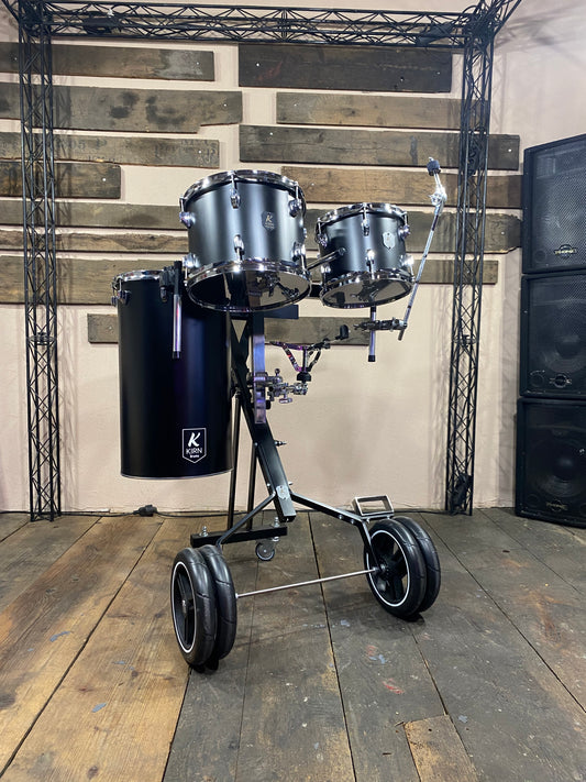 Schlagzeugwagen | Black Silver