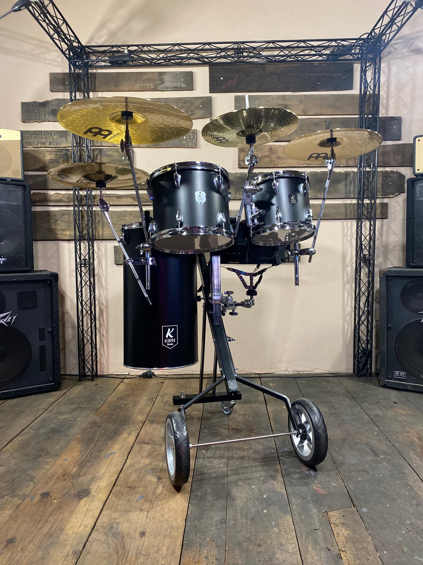 Schlagzeugwagen | Black Silver